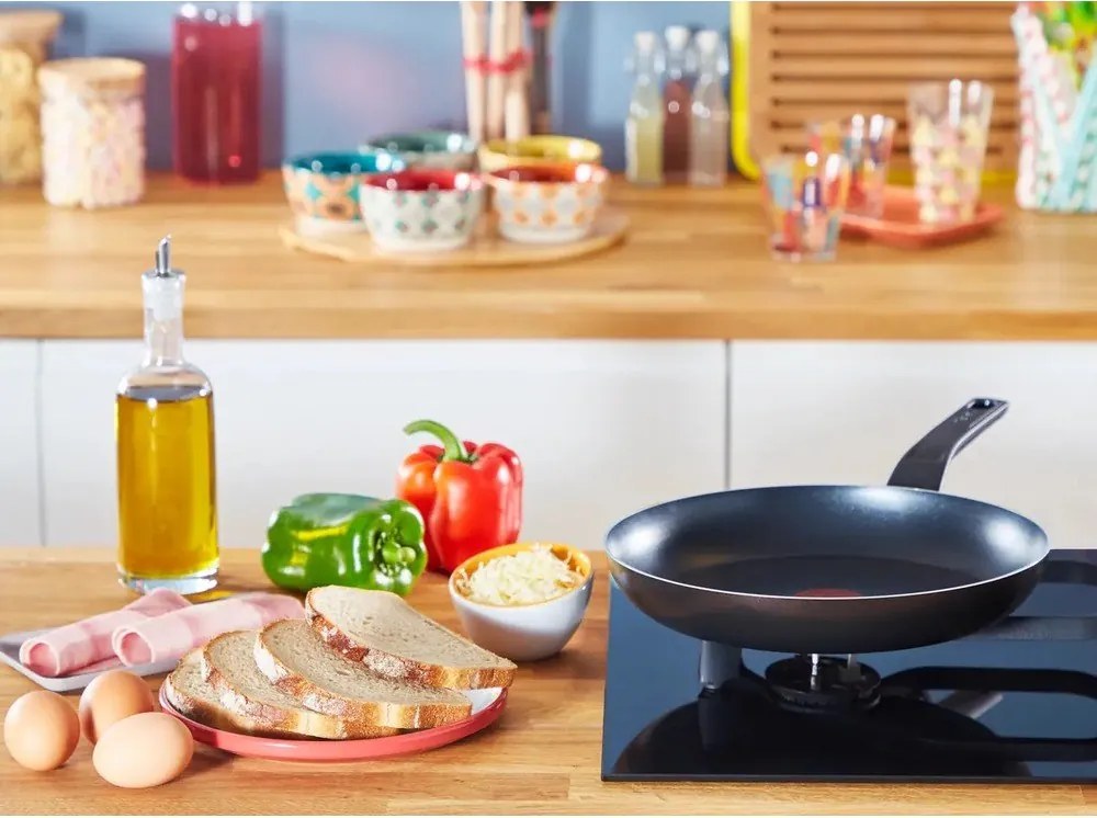 Тиган за палачинки с незалепващо покритие ø 25 cm Simply Clean Red B5671053 – Tefal
