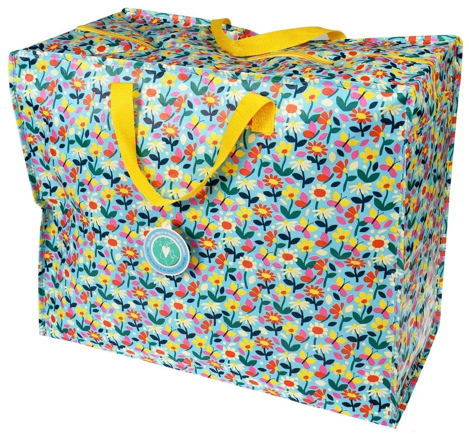 Кутия за съхранение на дрехи от рециклирана пластмаса 58x28x48 cm Butterfly Garden – Rex London