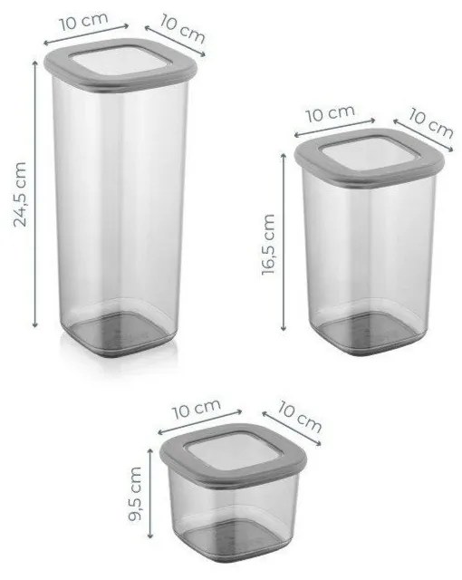 Кутии в комплект 24 бр. за храна Fresco – Hermia