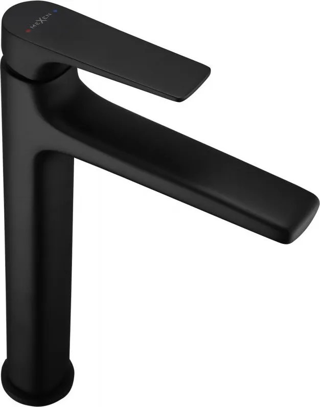 Mexen Lynx висока батерия за мивка, черна - 745910-70