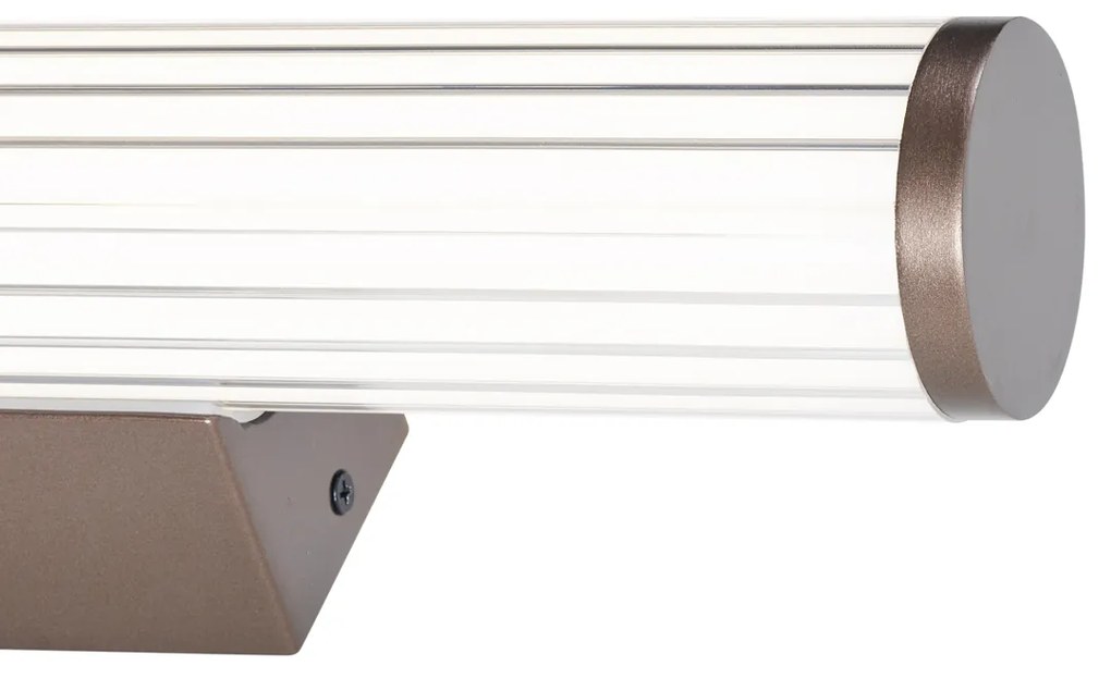 Ретро стенна лампа бронз 60см вкл. LED IP44 - Coco