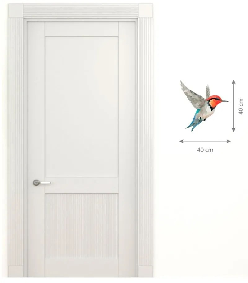 Стикер оригами на Colibri - Ambiance