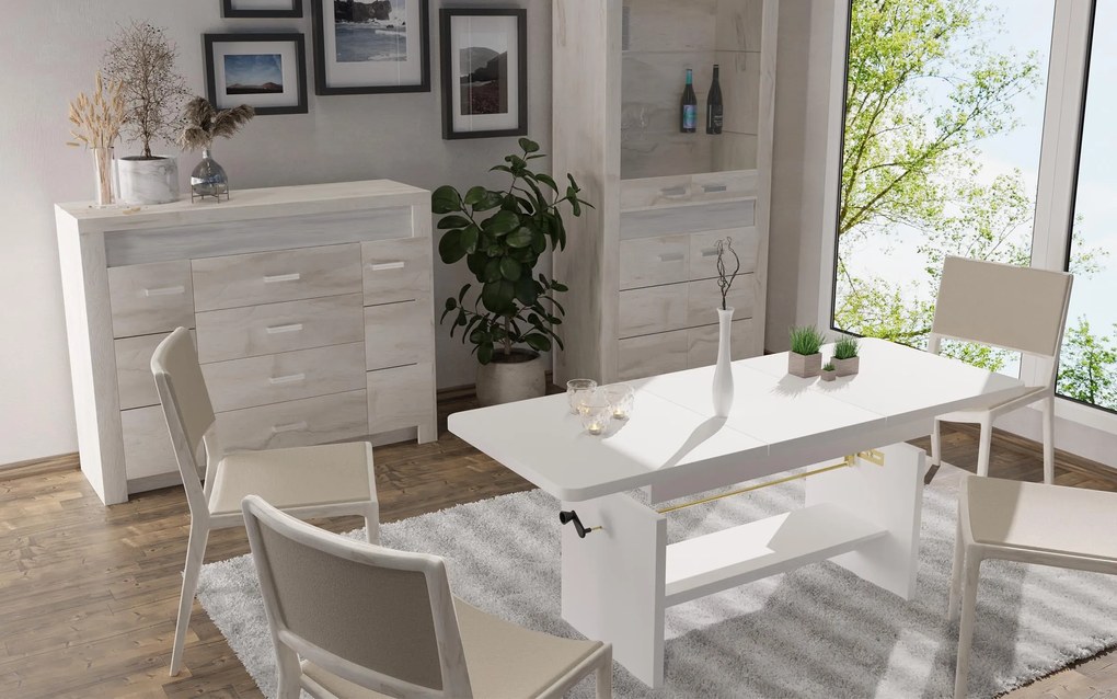 Разтегателна холна маса с повдигащ механизъм Кейли