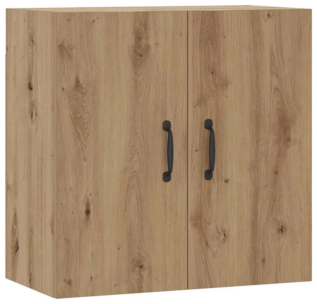 857072 vidaXL Стенен шкаф, дъб артизан, 60x31x60 см, инженерно дърво