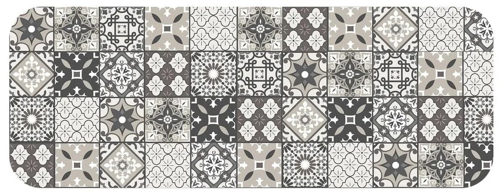 Сива пътека 45x120 cm Gaston – douceur d'intérieur