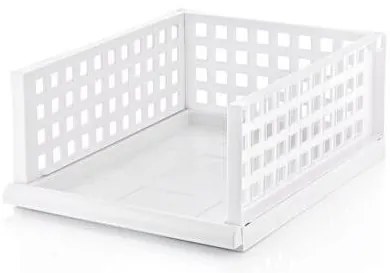 Horecano - Пластмасов органайзер maxi 34x45xh18,5см бял HOME-(TRN-201-01)