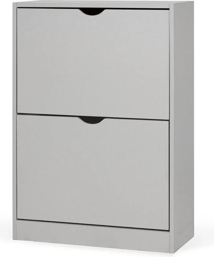 Сива накланяща се стойка за обувки 50x82x24 cm Stelo – Bonami Essentials