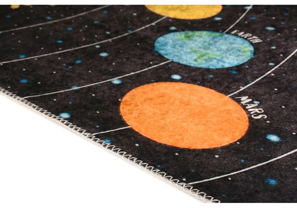 Детско килимче за игра подходящо за пране 80x120 cm Solar System – Vitaus