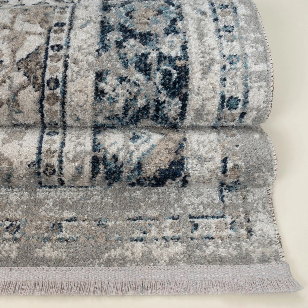 Килим за антре (75 x 150) Bohem 4002 Blue
Cream
Бежово