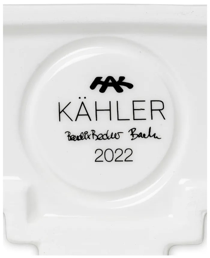 Бял керамичен свещник Urbania Lighthouse City - Kähler Design