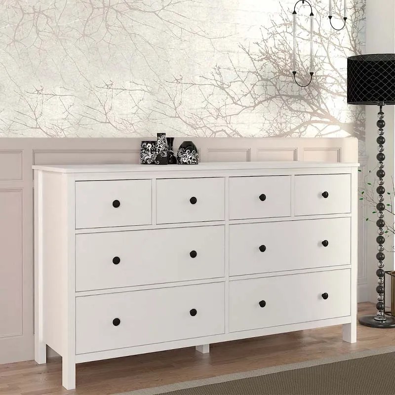 Сабина меламиново бюфет в бял цвят 160x50x96см.
