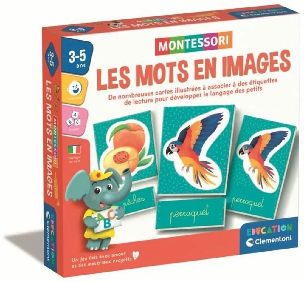 Образователна Игра Clementoni Les mots en images (FR)