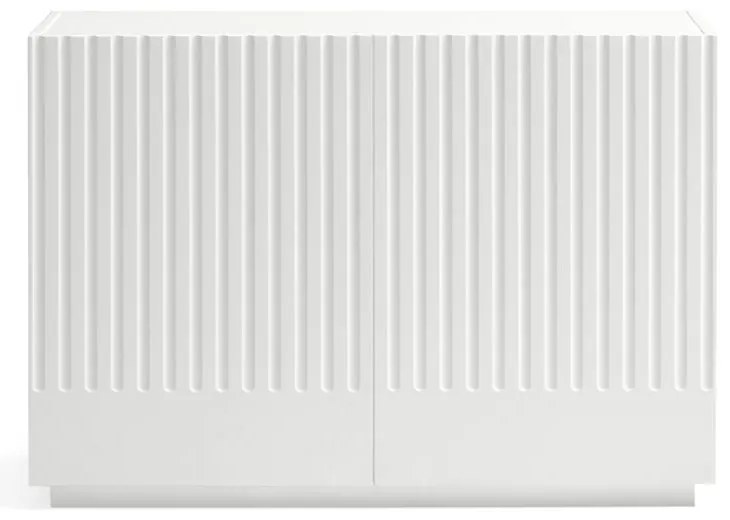 Бял нисък скрин с чекмеджета 100x70 cm Doric - Teulat