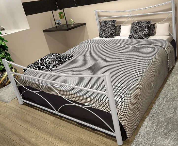 Легло Pier-140x190-White-Με ποδαρικό