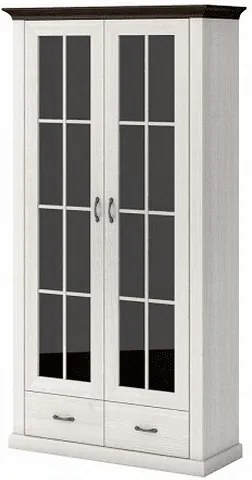 Висока витрина LAVENDA 2W2S