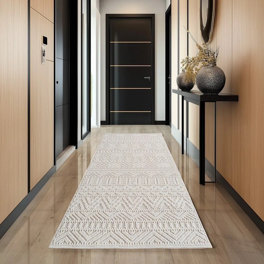 Кремав килим 80x150 cm Helix 2202 – Ayyildiz Carpets