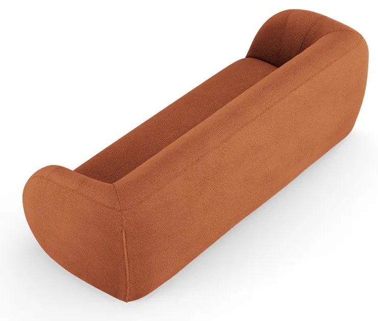 Оранжев диван от плат bouclé 230 cm Essen - Cosmopolitan Design