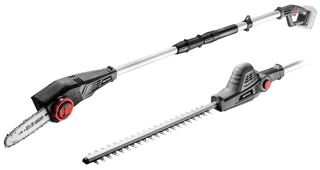 Акумулаторен 18 V акумулаторен тример за клони и жив плет 2 в 1 Energy+, без включена батерия 58G098