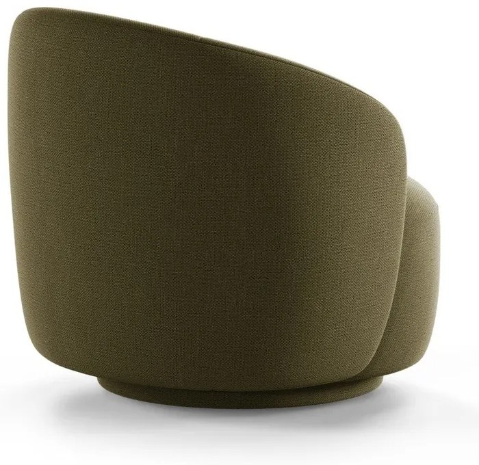 Зелено въртящо се кресло Letizia – Micadoni