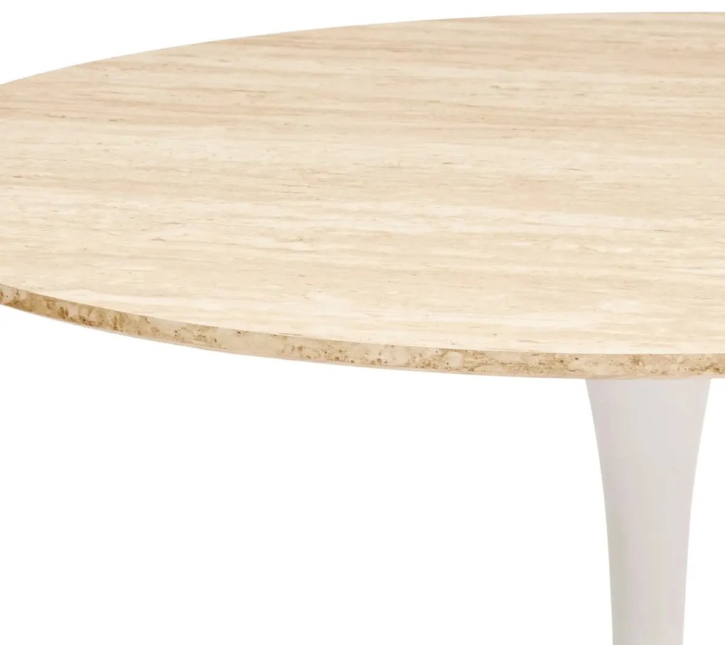 Трапезна маса atmosphera Elias, MDF, 100x76 cm - Бял