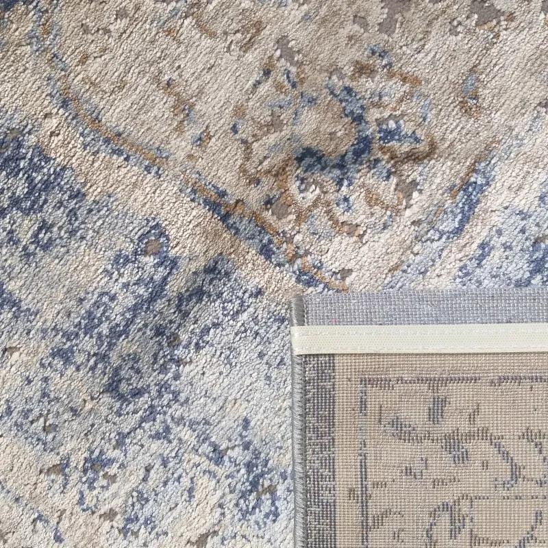 Перфектен винтидж килим с бежово-син модел Ширина: 200 см | Дължина: 290 см