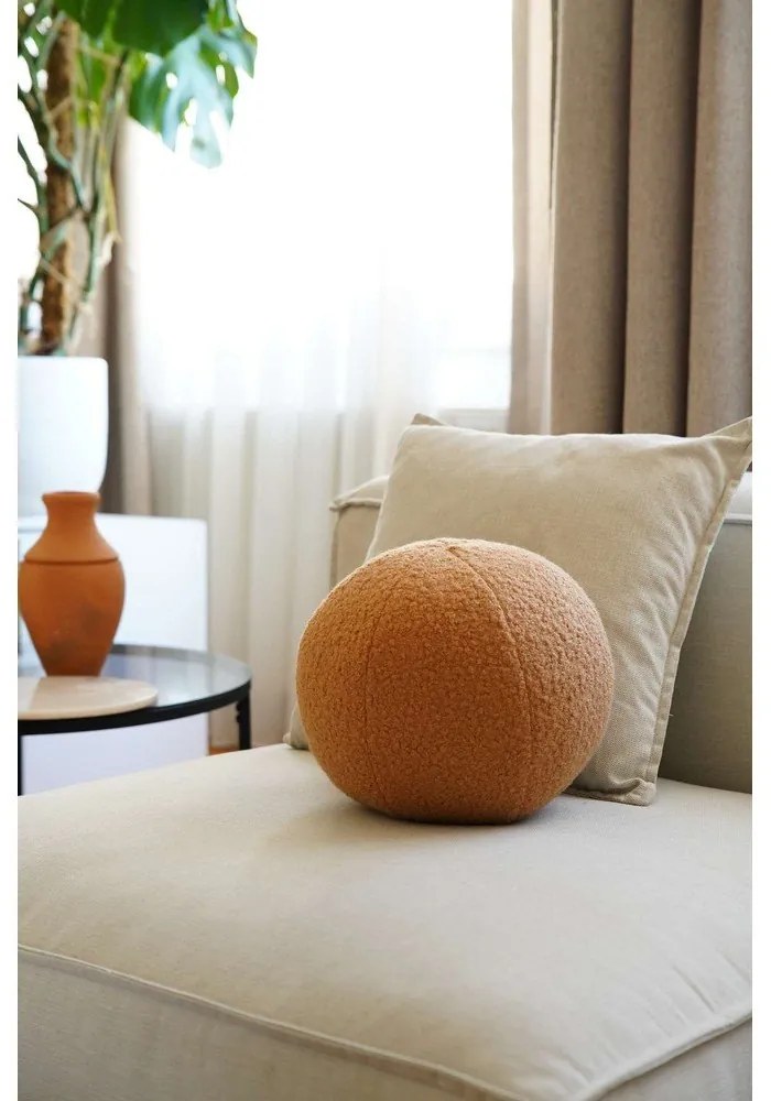 Декоративна възглавница от букле ø 20 cm Top – Mioli Decor