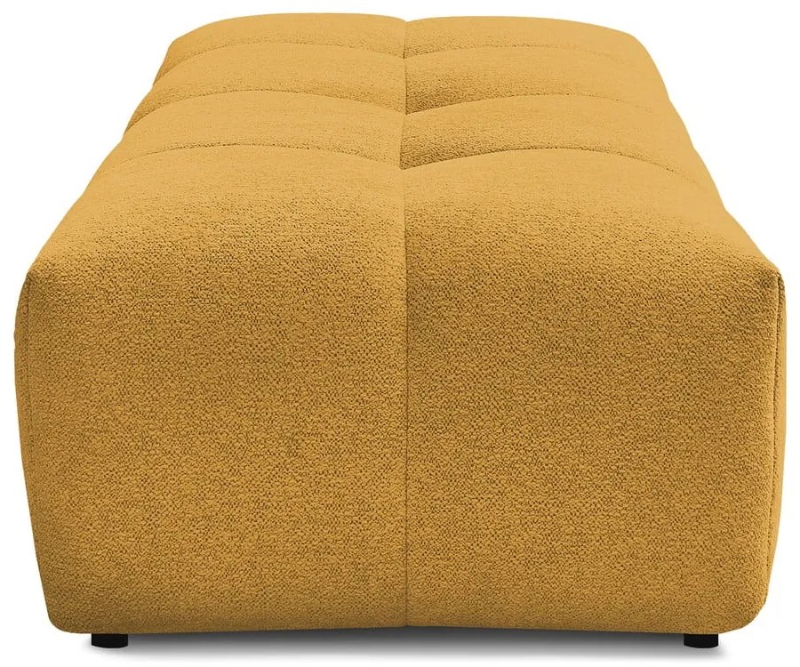 Шенилова табуретка в цвят горчица Everest – Bobochic Paris