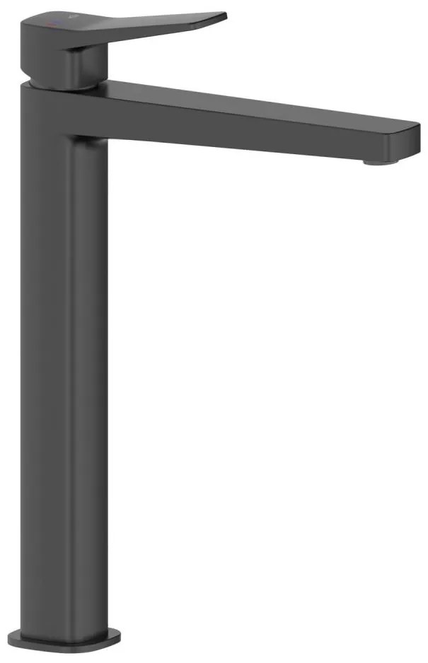 KFA Armatura 4522-712-81 - Смесител за мивка + изпразнител MALAGA 30,3 cm черен