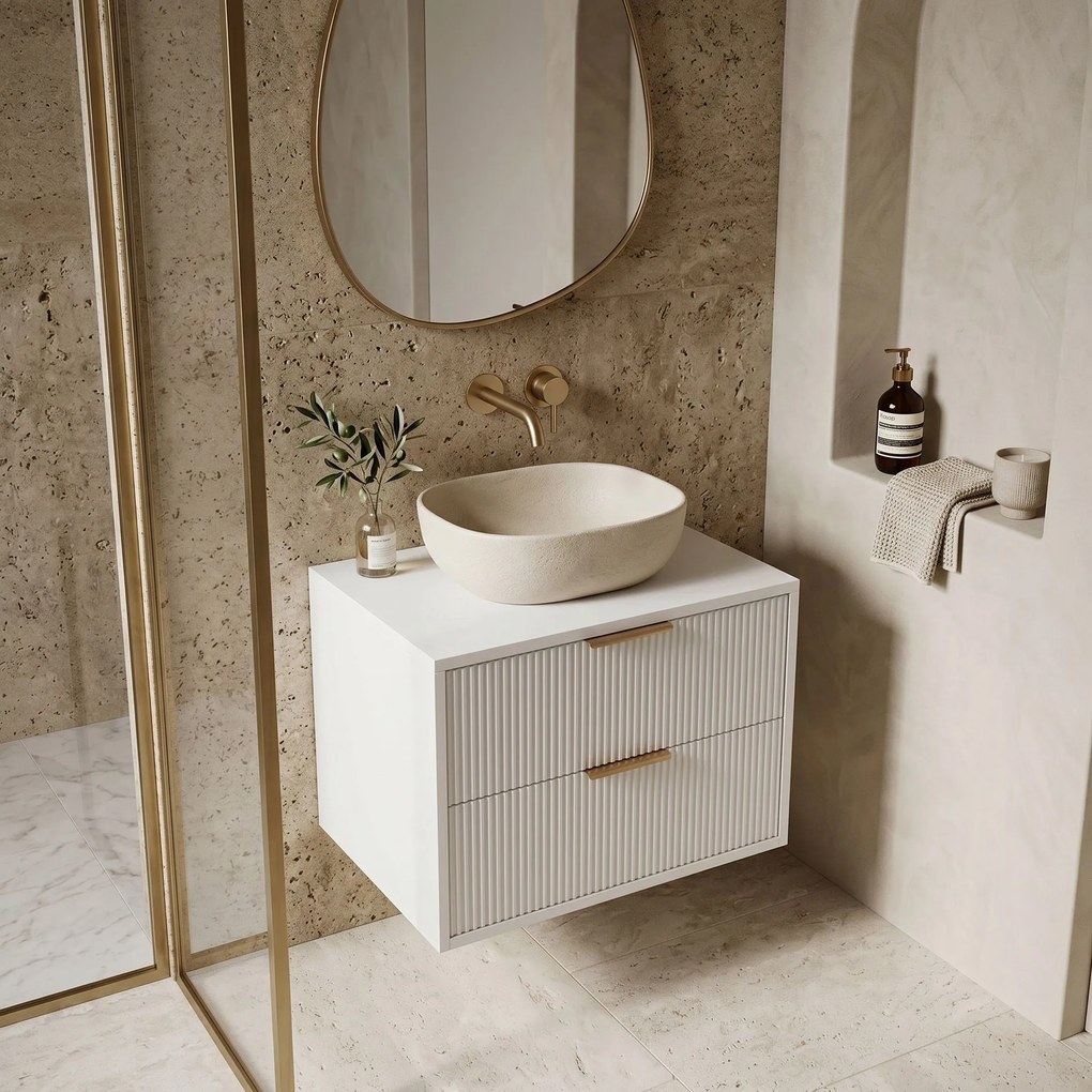 Шкаф за мивка Rea Mono 60cm White