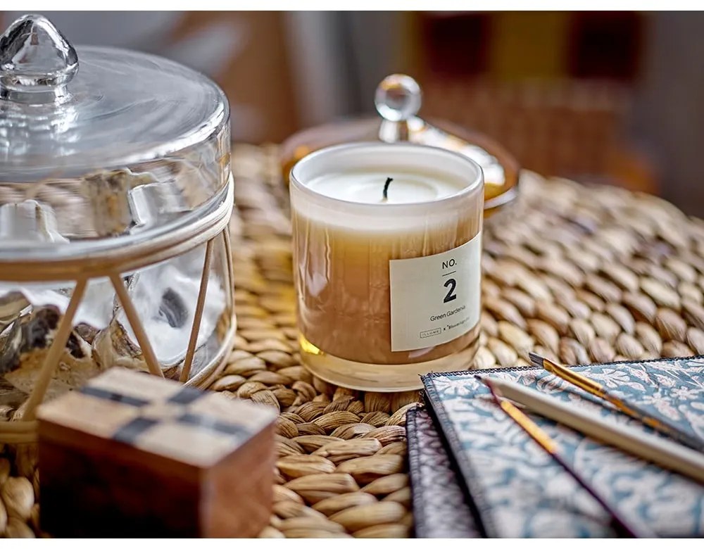 Кафява декоративна дървена кутия за съхранение 6,5x4,5x4 cm Cemile – Bloomingville