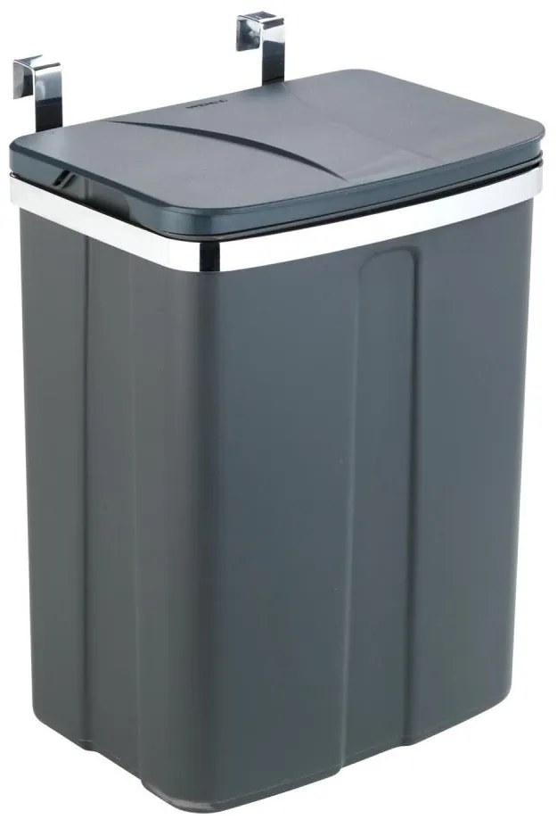 WENKO 54903100 - Кош за монтиране на врата 26x36,5 cm сив/сребрист