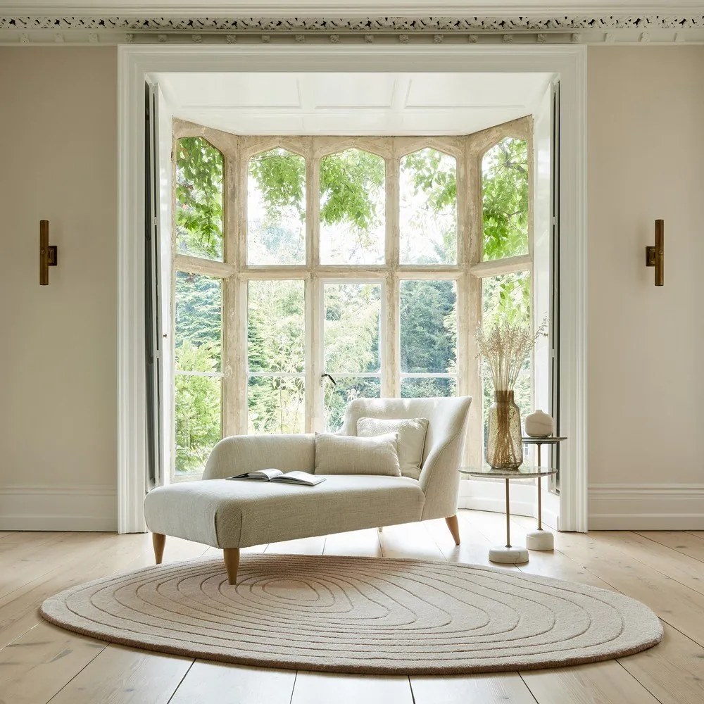 Кремав вълнен килим 200x290 cm Puddle Wool – Flair Rugs