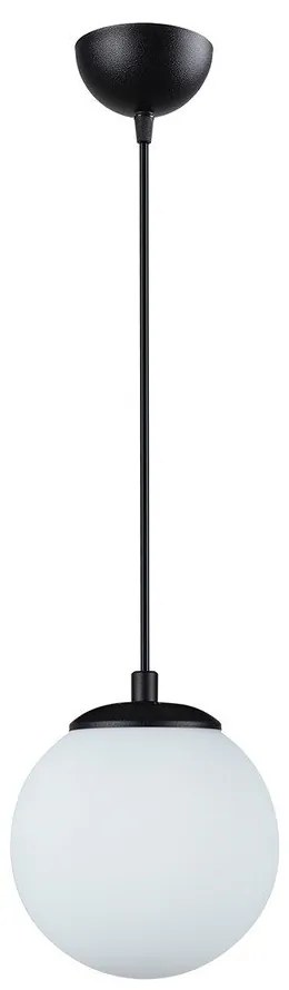 Черно висящо осветително тяло, височина 120 cm Efe - Squid Lighting