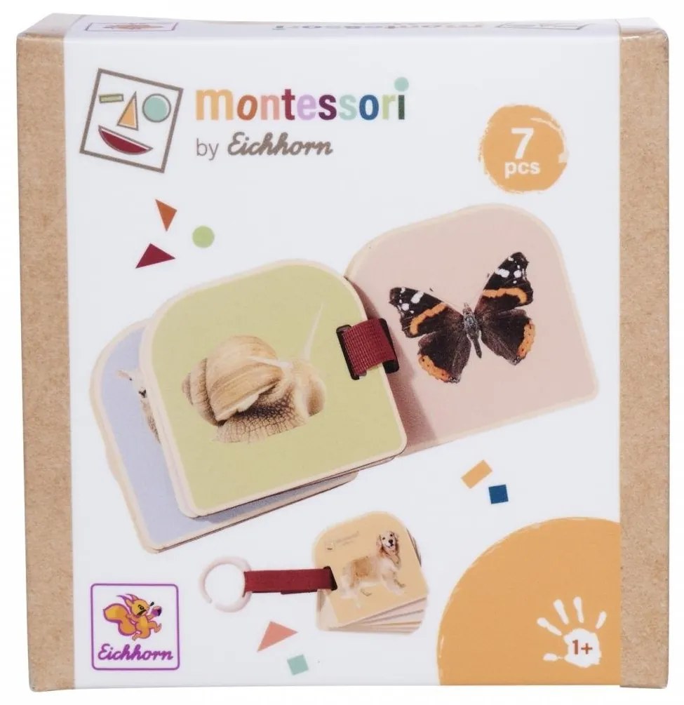Eichhorn - Книжка с животни монтесори