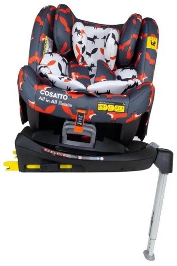 Столче за кола 0-36 кг. All in All Rotate COSATTO - Charcoal Mister Fox