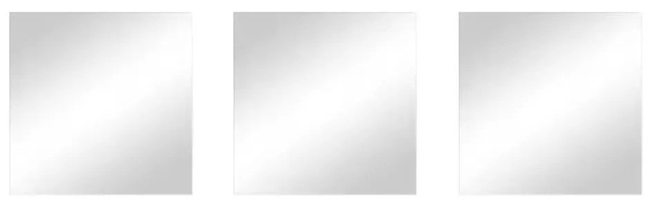 Стенни огледала в комплект от 3 бр. 30x30 cm – MSV