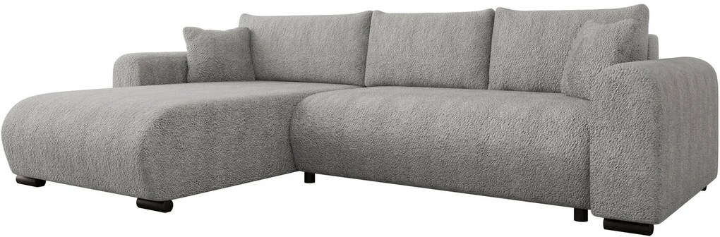 Ъглов диван Merkos-Сиво