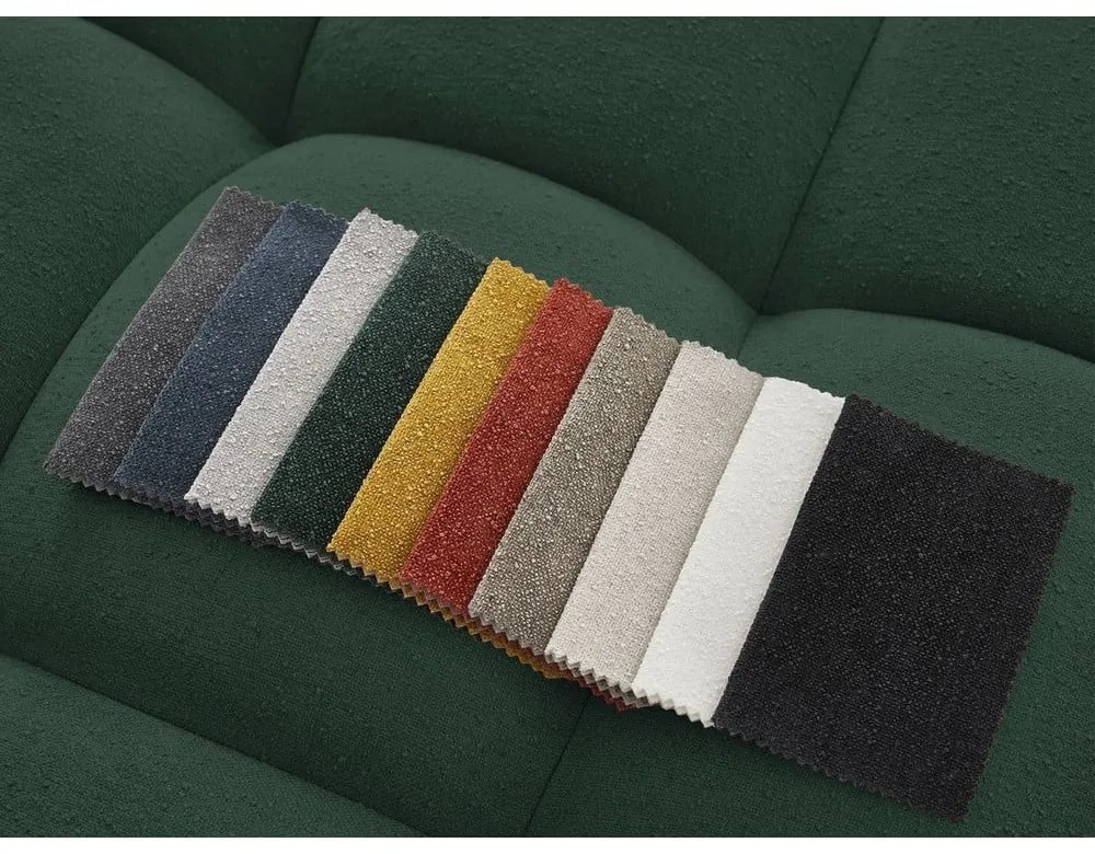 Зелена табуретка от прежда с примки от букле Everest – Bobochic Paris