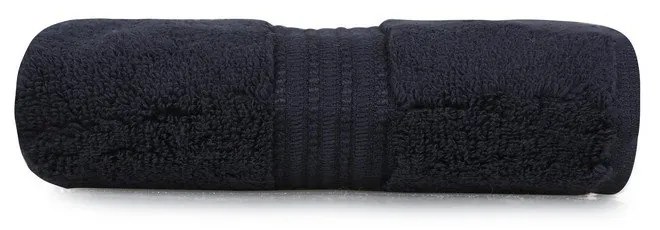 Комплект от 3 тъмносини памучни кърпи , 30 x 50 cm Chicago - Foutastic