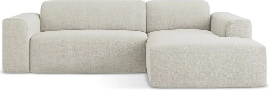 Бежов ъглов диван (десен ъгъл) Keli – Makamii