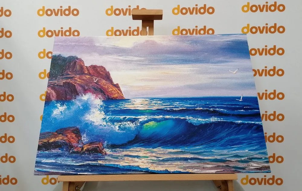 Картина на платно – Утро на морето