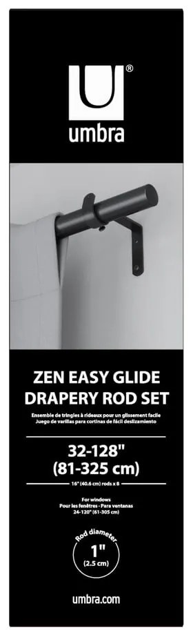 Стоманен разтегателен парапет 81 - 325 cm Zen - Umbra