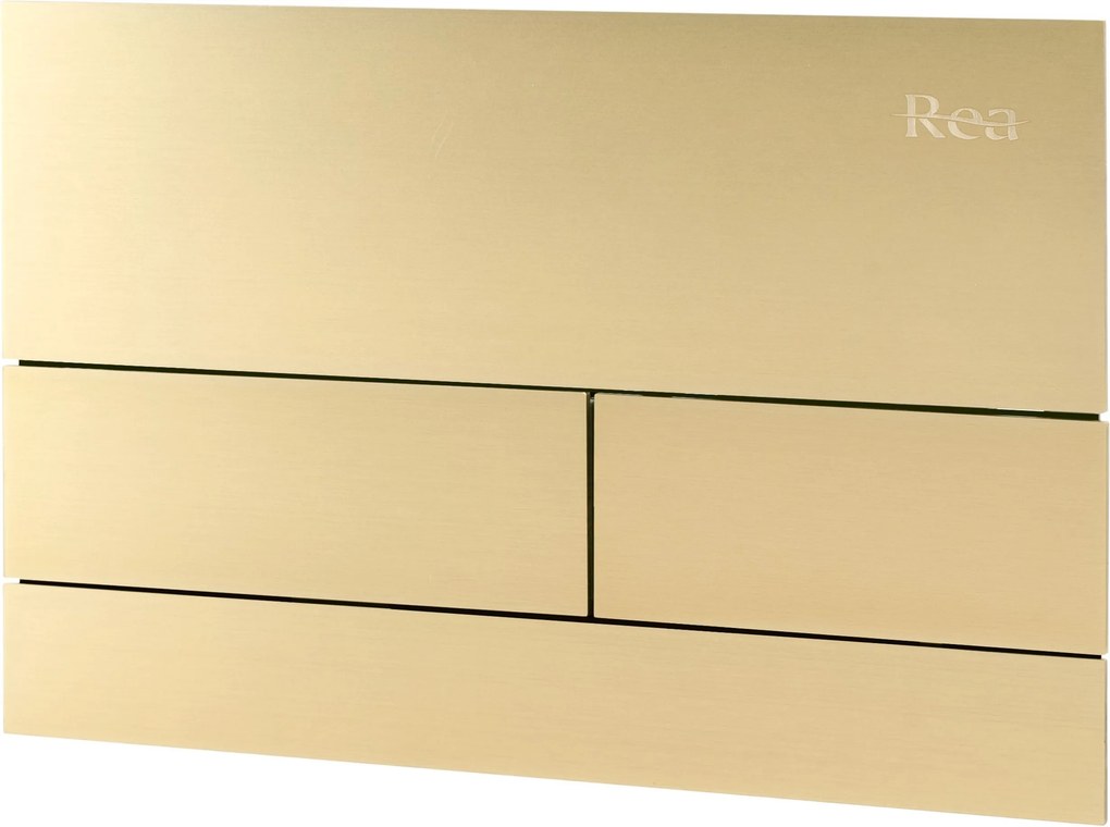 Бутон за тоалетна Rea T K011A-Q и Slim 024N Gold Brush