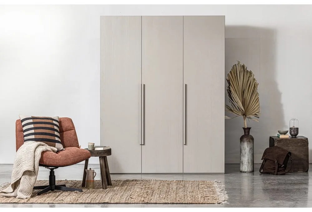 Сив модулен гардероб 165x210 cm Rens - WOOOD