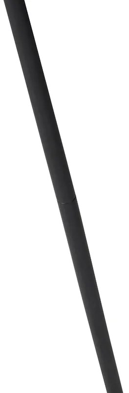 Дизайнерски подов аплик черен със злато - Mayelle