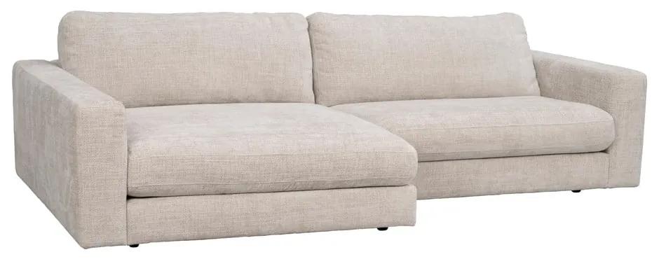 Кремав ъглов диван (ляв ъгъл) Duncan - Rowico