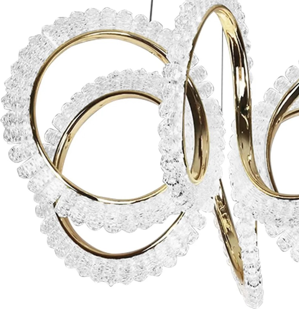 Лампа LED G037-CP Gold