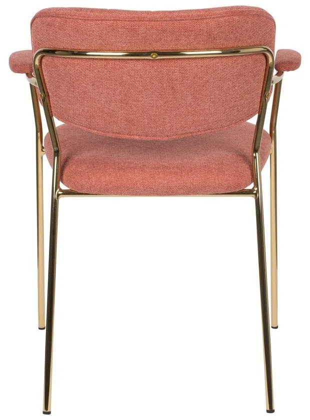 Розови трапезни столове в комплект от 2 Jolien - White Label