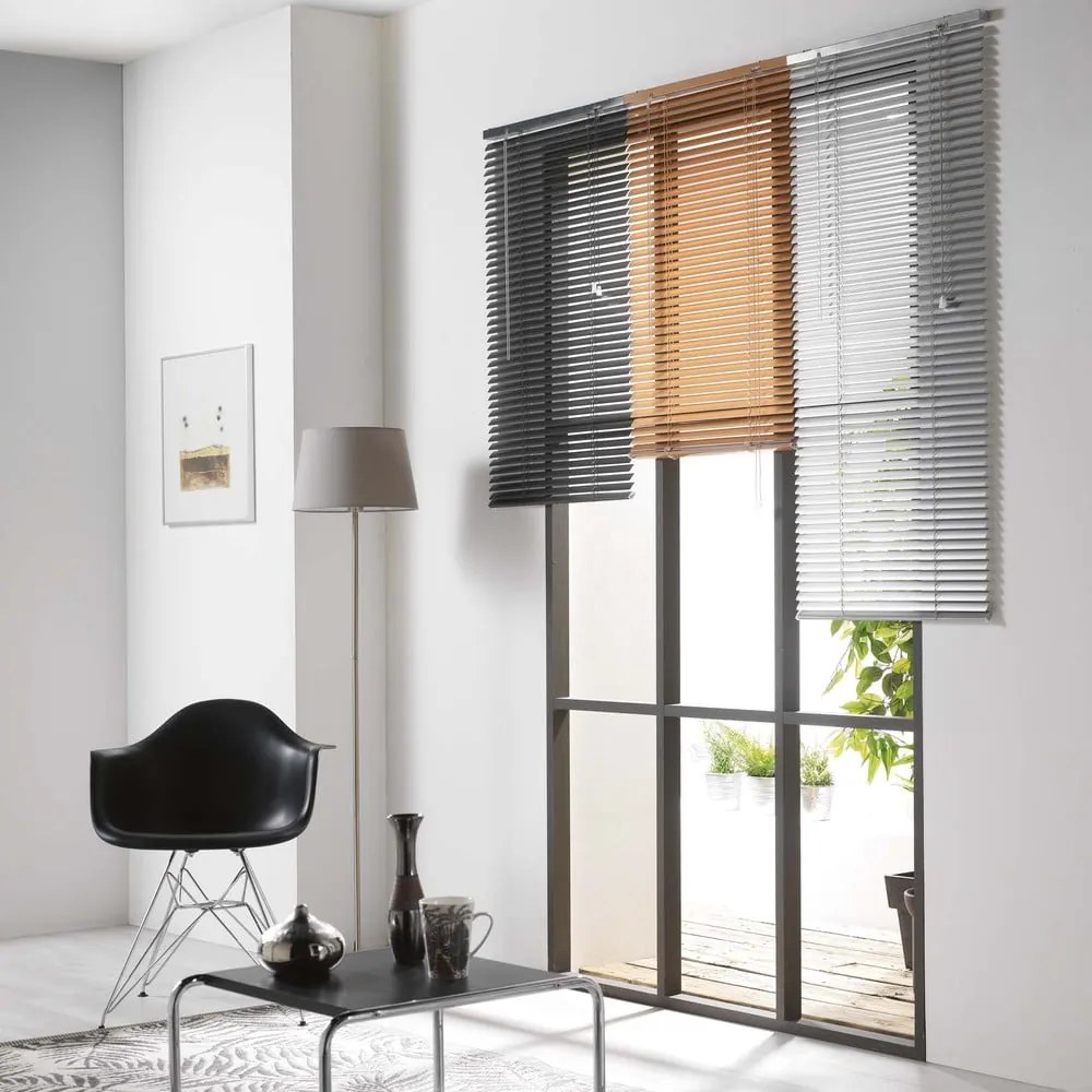 Оранжеви метални щори 90x130 cm Venitien – douceur d'intérieur