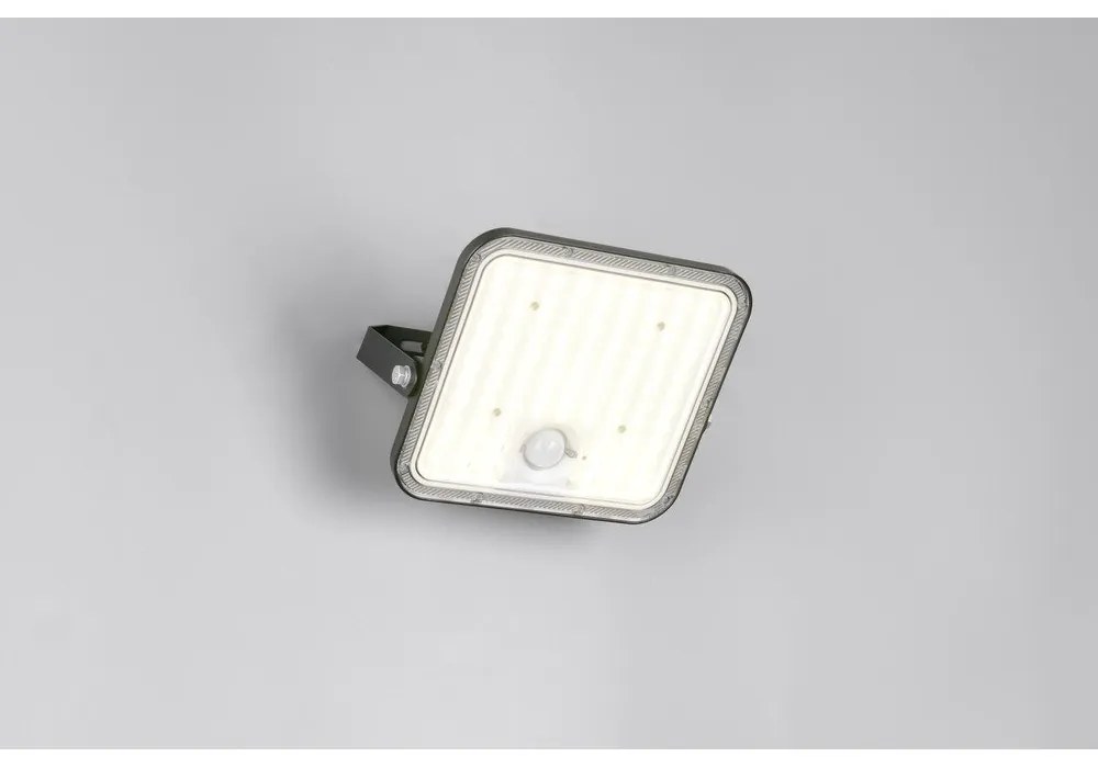 LED стенно външно осветително тяло с таймер и соларен панел (височина 19 cm) Acora – Trio